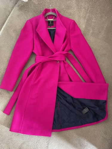 TED BAKER Aラインコート ピンクベージュ TED BAKER Aラインコート ピンクベージュ - メルカリ