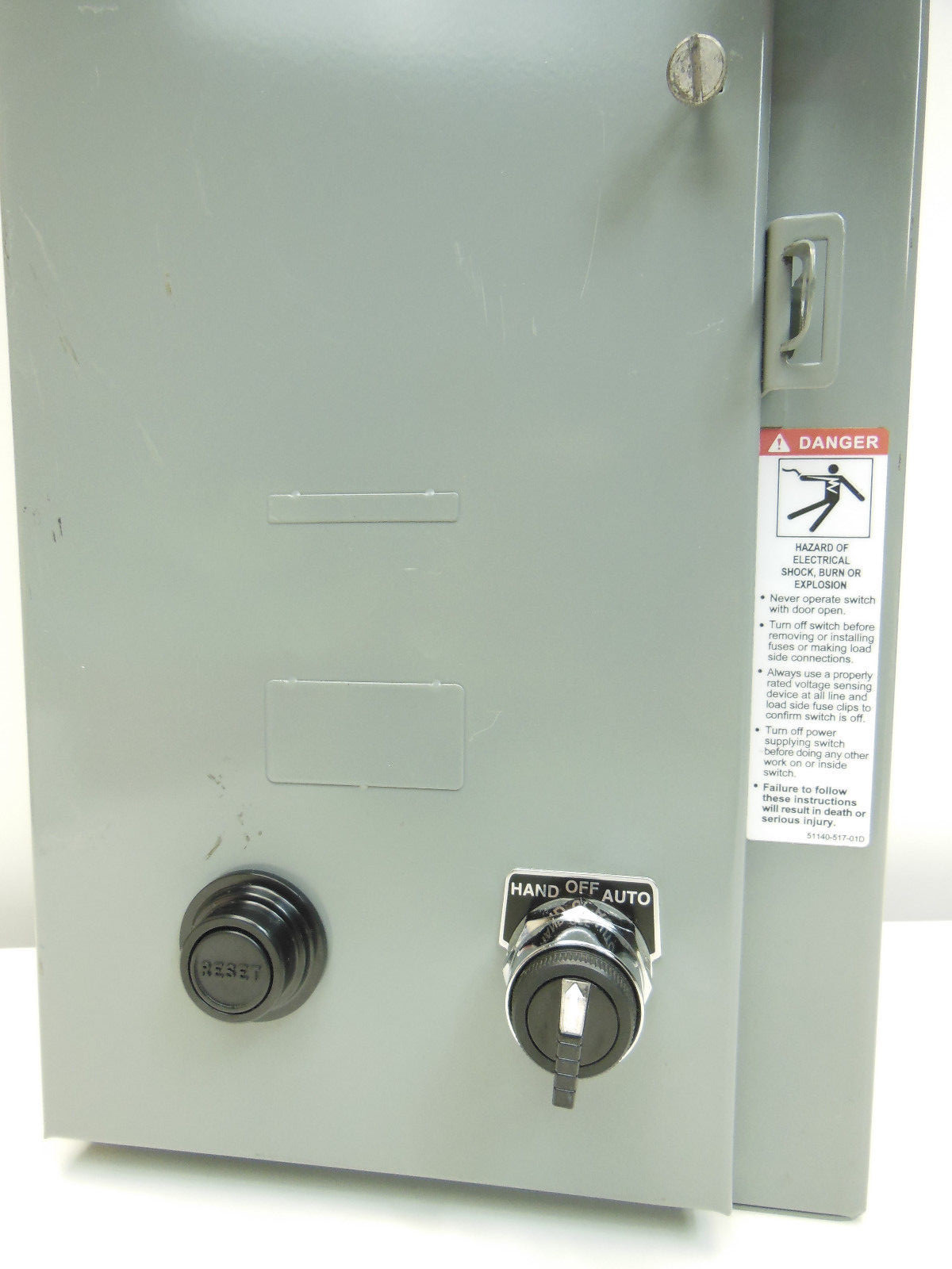 Square D 8538SBG63V02CFSX11 30A type 1 120-240V motor control