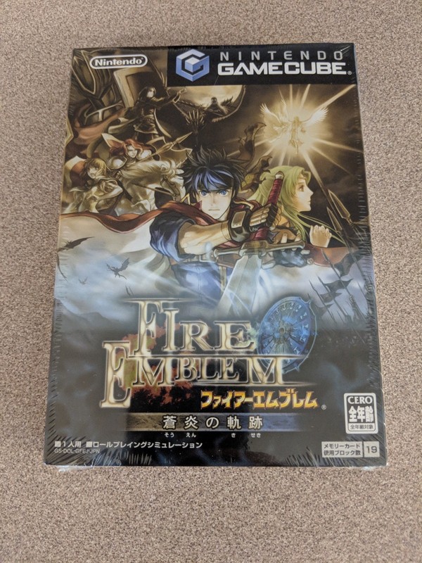 Fire Emblem Path Of The Blue Flame Radiance Gamecube Japan New Sealed Us Seller Ebay