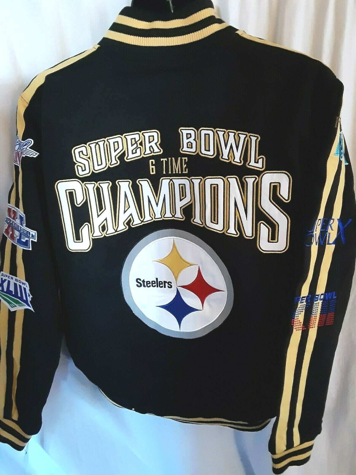 NFL Pittsburgh Steelers 11/15まで　ジャケット Pittsburgh Steelers 6X Super Bowl Champions Home Team