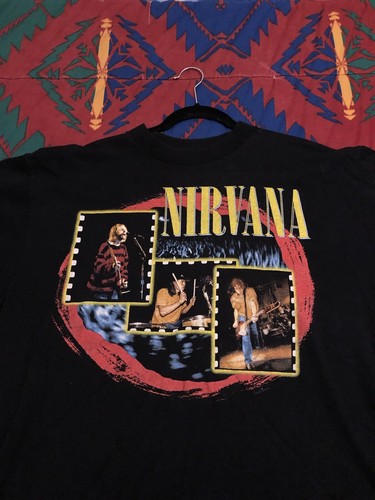 NIRVANA  /  MUDDY BANKS Tシャツ WILD OATS L Vintage Nirvana 1996 From The Muddy Banks Of The Wishkah T
