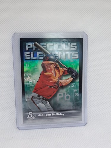 2023 Bowman Platinum Jackson Holiday Precious Elements #11 Baltimore Orioles