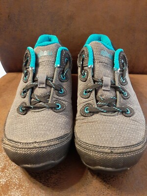 Ahnu by Teva (Vibram) Damen Wanderschuh Gr 37 Farbe dunkel grau/tuerkis