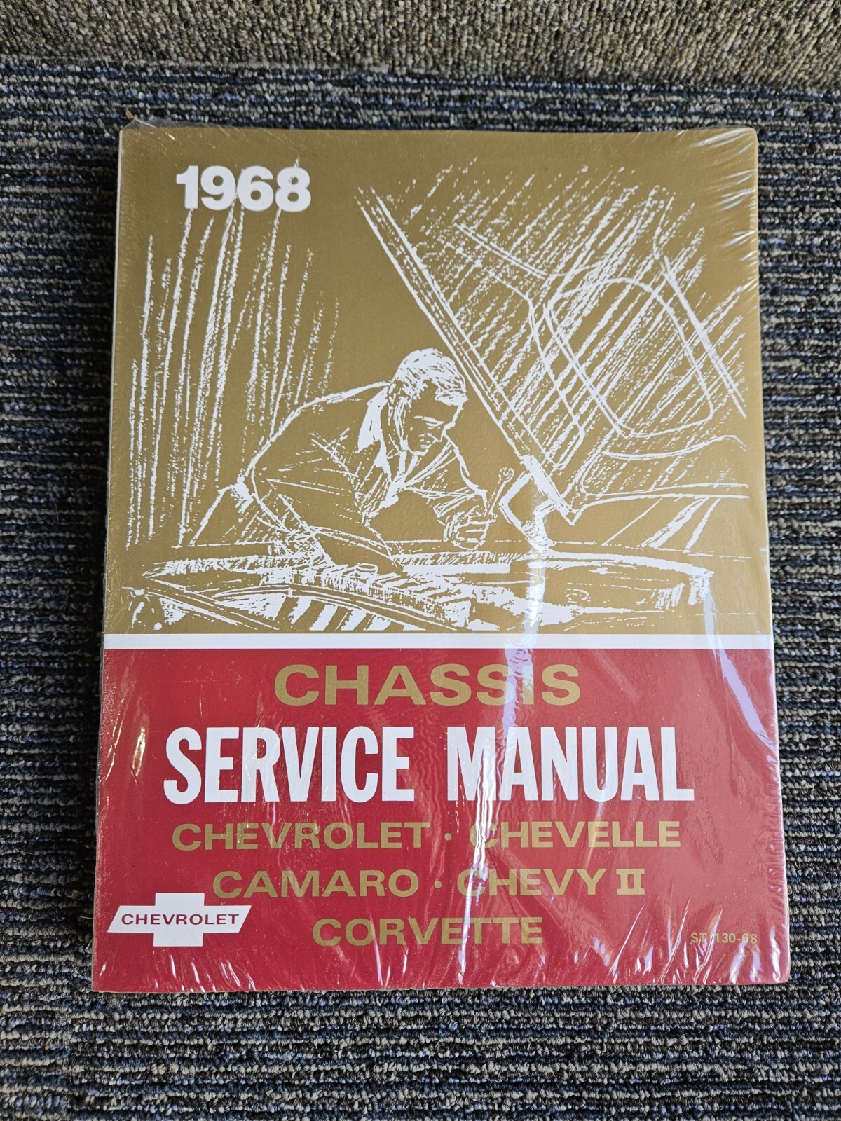 1968 Chevrolet Chassis Service Manual Series ST-130-68 NEW
