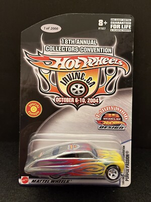 Hot Wheels 2004 18th Collectors Convention Larry Wood Dinner Car, Purple Passion