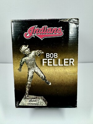 Bob Feller Cleveland Indians #19 Statue 2011 BDA Key Bank