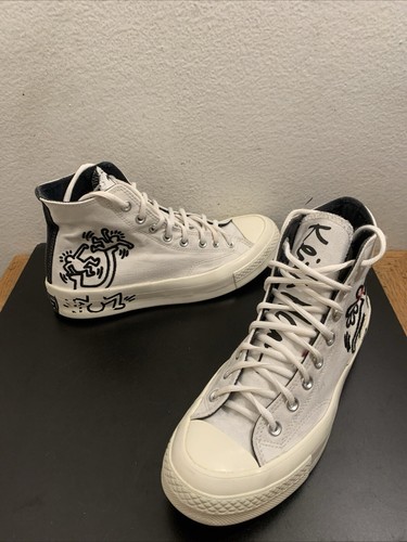 Converse X Keith Haring Chuck 70 High Top White Embroidered