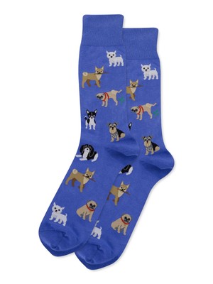 

Носки для экипажа HOTSOX Blue Dog Novelty, Синий