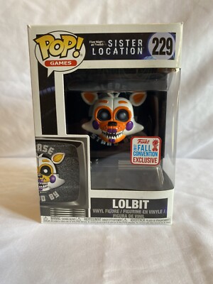 FNAF Funko Pop Lolbit #229 Fall Convention Exclusive