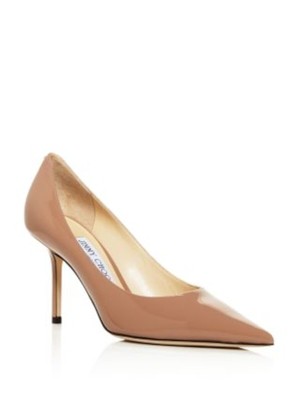 Женские бежевые туфли на шпильке JIMMY CHOO Love 85, без шнуровки, кожаные туфли на каблуке 39,5