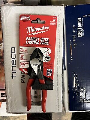 NEW Milwaukee MT506 6" Diagonal Dipped Grip Cutting Pliers