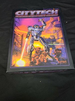 Citytech BattleTech Second Edition RPG Board Game Missing Figures