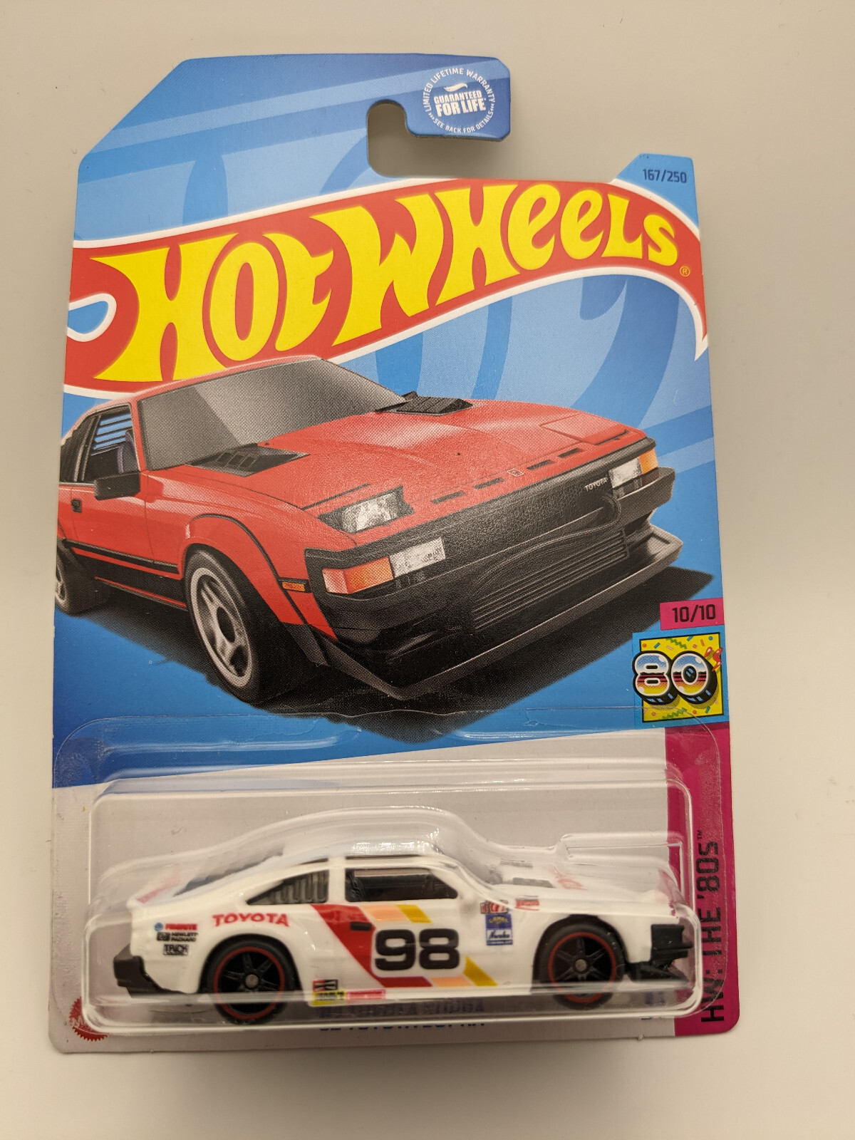 Hotwheels STH ‘82 TOYOTA SUPRA Hot Wheels Super Treasure Hunt 2023 82 Toyota Supra Red - US