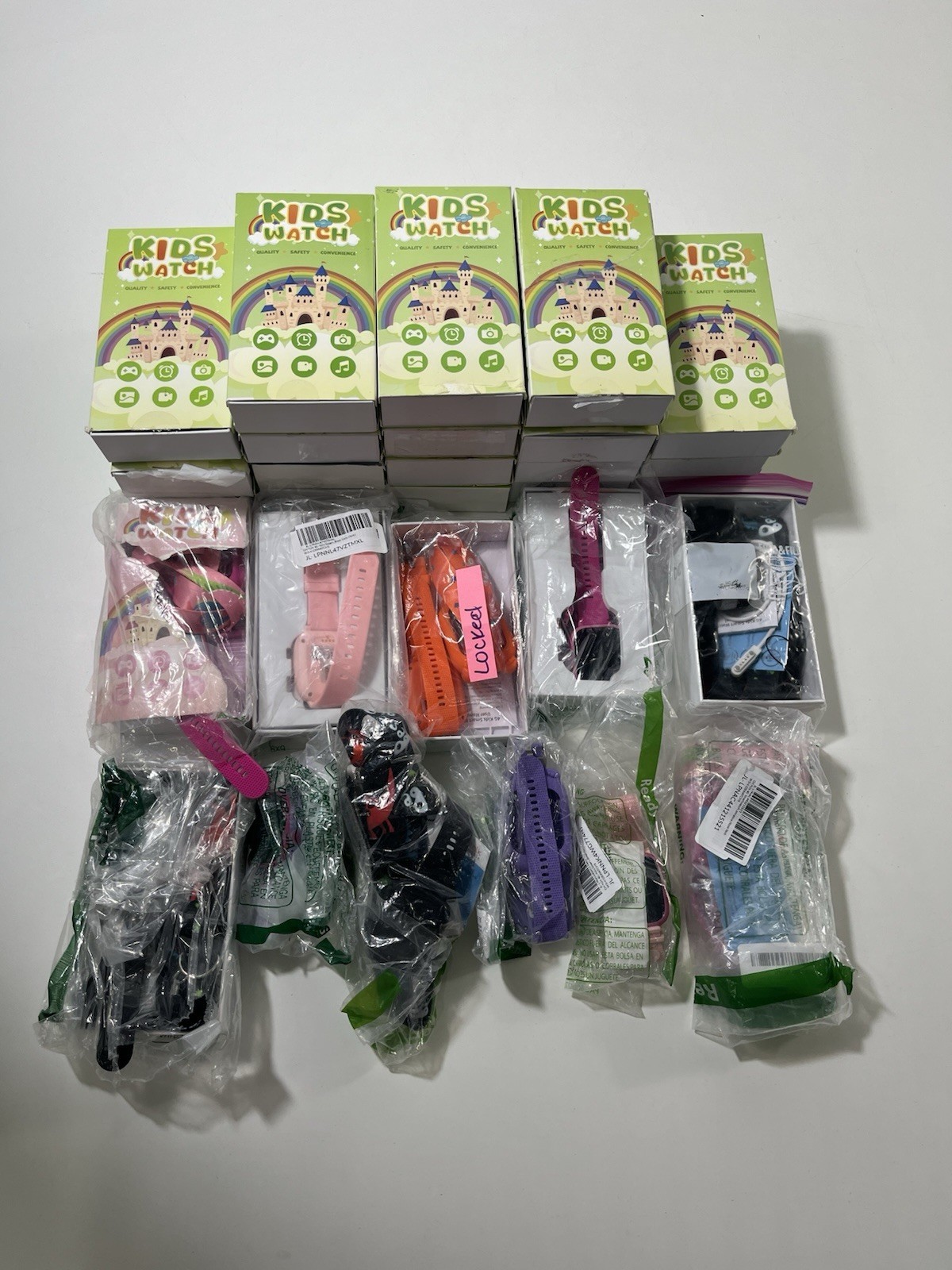 OKYUK 4G Smartwatch, Kids Watch for Kids (READ) (Lot of 29) For Parts