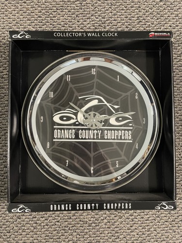 ORANGE COUNTY CHOPPERS OCC RARE COLLECTORS WALL CLOCK BRAND NEW