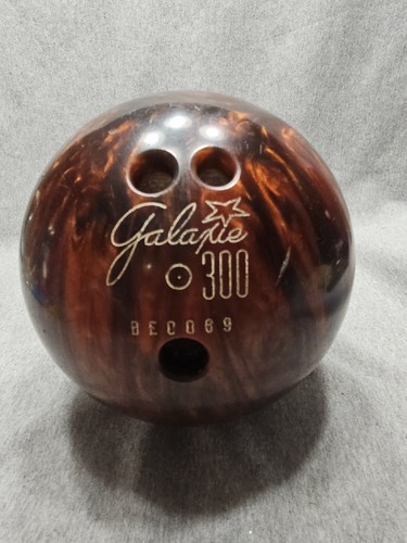 Ebonite Galaxie 300 Bowling Ball Brown Marble Swirl 10 Lbs 6 Oz BEO069