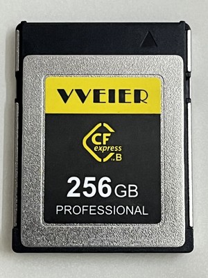 VVEIER Professional CFexpress Type-B Memory 256GB Card 8K For Nikon Canon Camera