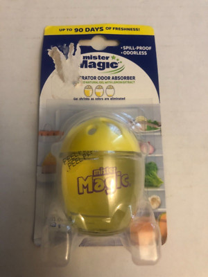 Mister Magic Refrigerator Odor Absorber Fridge Lemon 3 Months 1.41oz ,40g