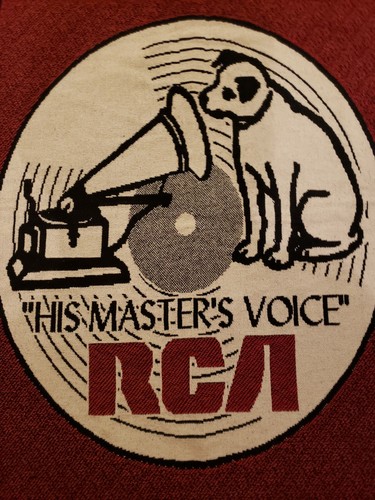 RCA Victor His Master's Voice Throw Blanket Tapestry Wall Hanger