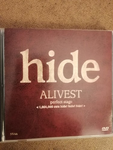 Hide DVD Alivest , Perfect Stage , 1,000,000 Cuts Hide! 2000