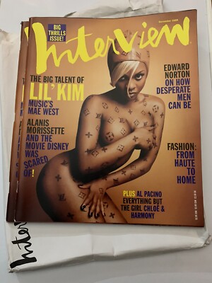  lil  kim INTERVIEW magazine 