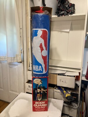 90 s Vintage Huffy Sports Pole Pad NBA Basketball New Old Stock Body Guard 60 