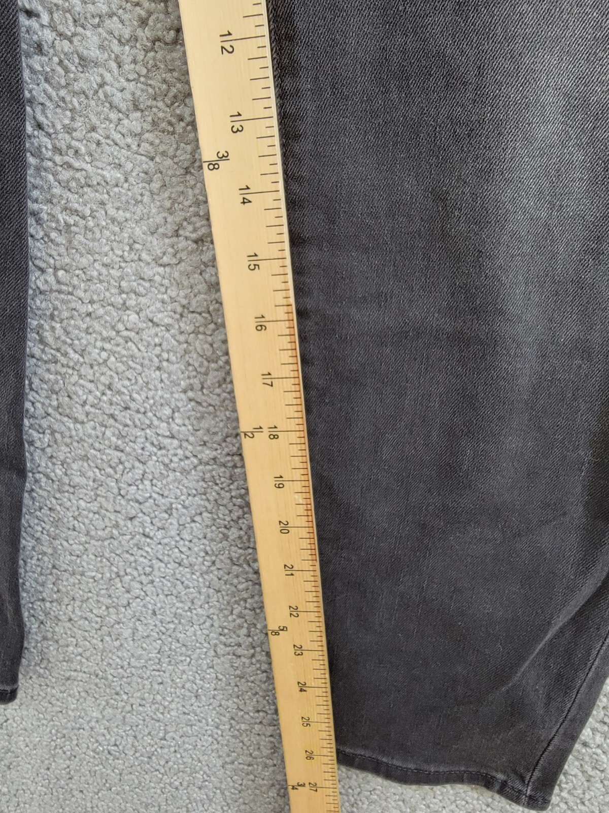 Lauren Ralph Lauren Plus-Size High-Rise Skinny Ankle Jeans Women's 18W Black - Picture 7 of 18