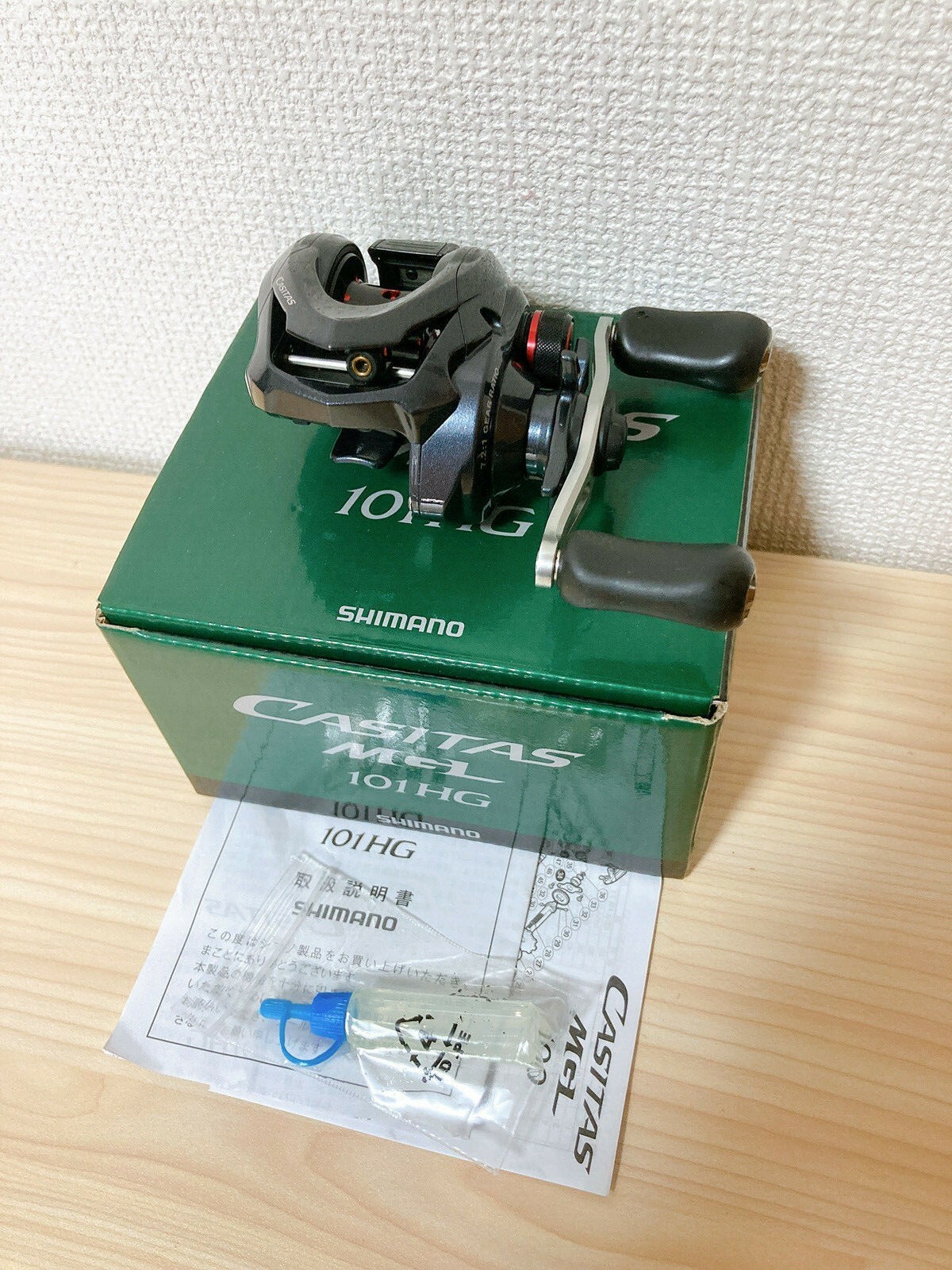 シマノ　カシータス MGL 101HG　SHIMANO CASITAS Shimano CASITAS MGL 101HG Left Handed Bait Casting Reel In