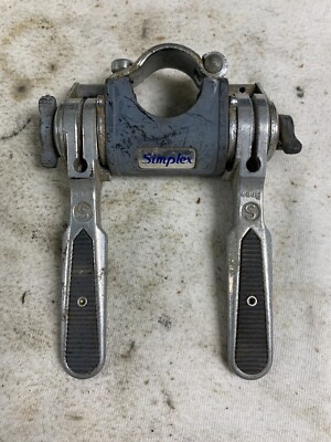 Vintage Simplex SXP-L Ratcheting Stem-mount Shifters Shift Levers