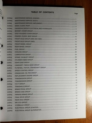 Kubota ZD321 ZD326 ZD331 Zero Turn Mower Flat-Rate Schedule Manual 9Y122-00160