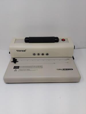 TIANSE Binding Machine, Spiral Coil Binder Machine, Electric Coil Inserter