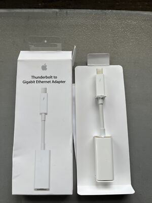 Apple A1433 Thunderbolt to Gigabit Ethernet Adapter - MD463LL/A NEW Damaged Box