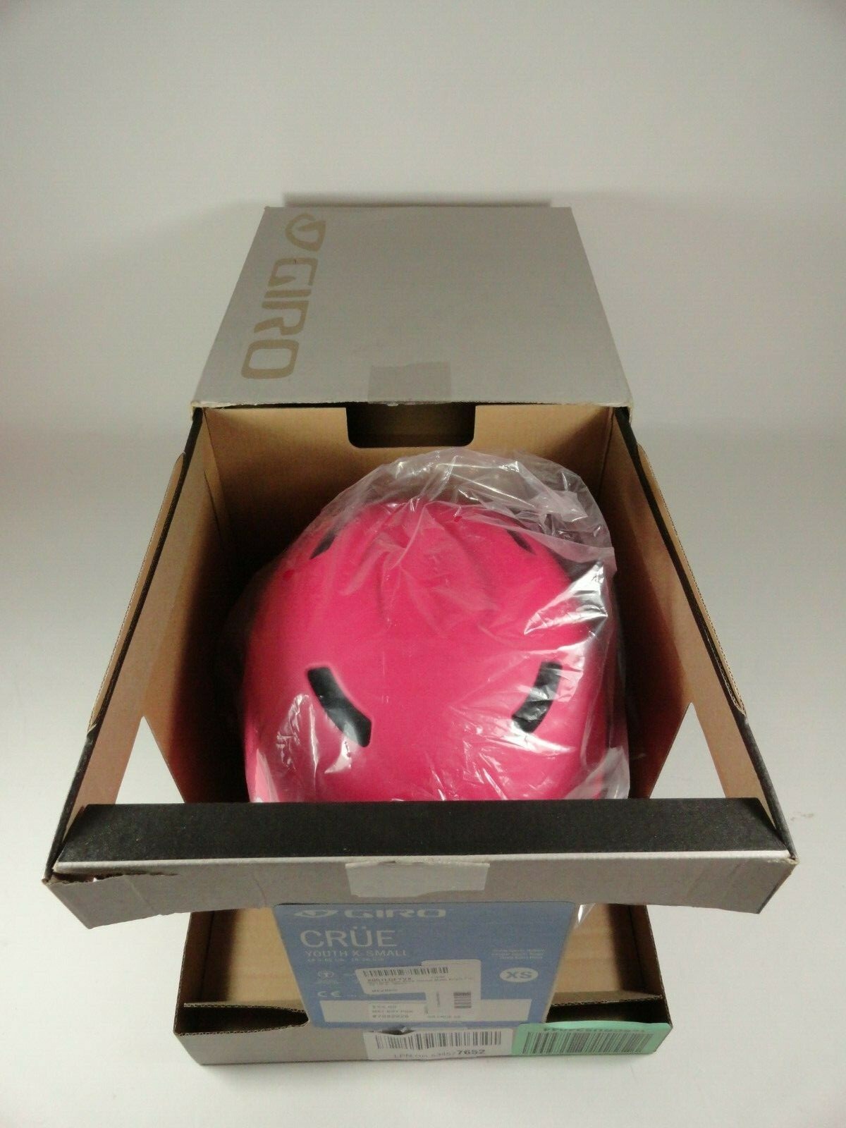 New GIRO Crue Youth X-Small Snow Sports Helmet Matte Bright Pink w box