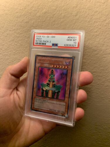 Yugioh Jinzo PSA 10 Retro Pack 2 RP02-EN001 Ultra Rare | eBay Yugioh Jinzo PSA 10 Retro Pack 2 RP02-EN001 Ultra Rare | eBay