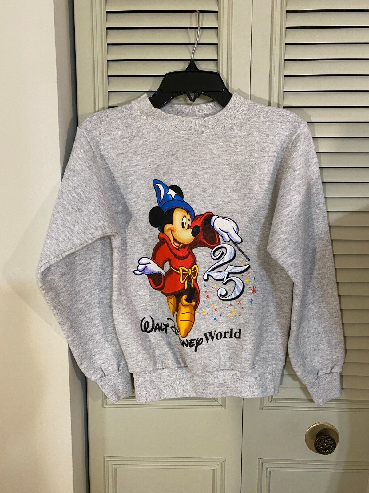 Vintage Mickey Mouse Sweatshirt Walt Disney World 25th Vintage Mickey Mouse Sweatshirt Walt Disney World 25th