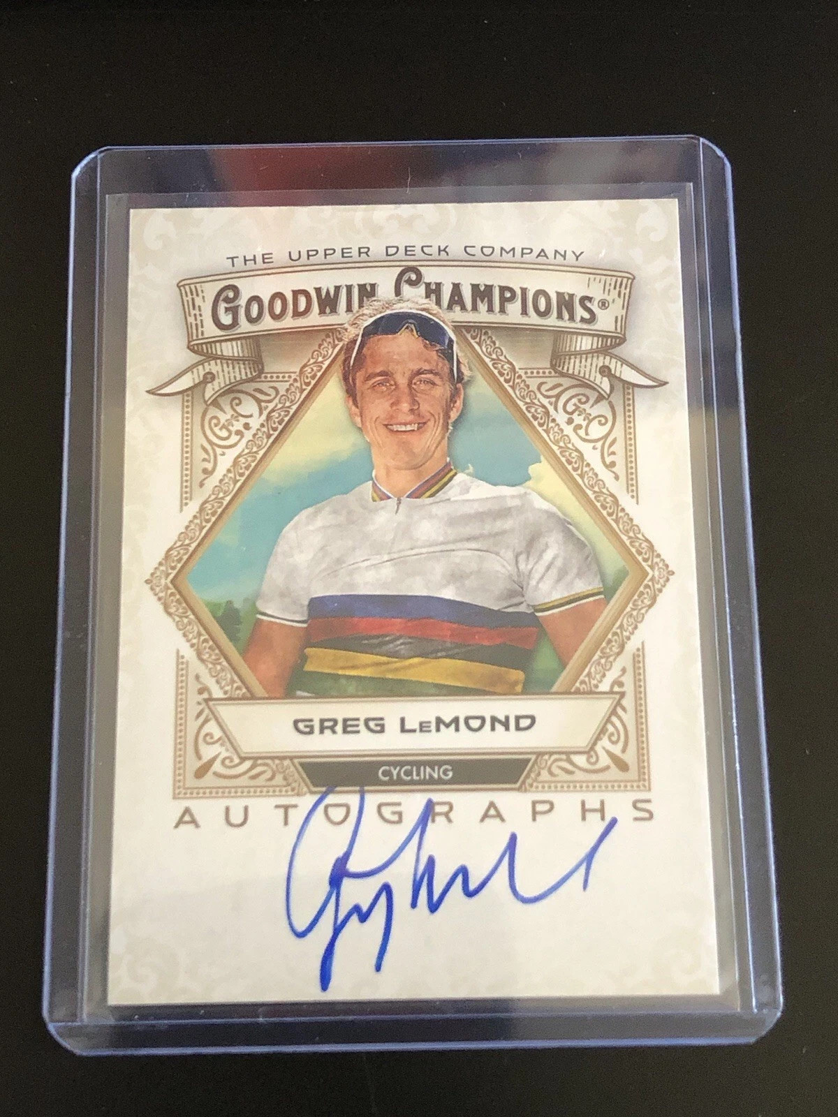 UPPERDECK トレーディングカード　53/100 Greg LeMond 2025 Upper Deck Goodwin Champions On Card Auto