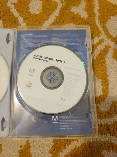 Adobe Photoshop CS3 windows upgrade and creative suite 3 (no CD key)