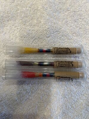 Oboe Flavoreeds#2, 1 each, pina colada, blue raspberry and strawberry. 3 total