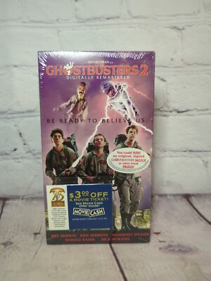 Ghostbusters 2 VHS Movie 1999 NEW Factory Sealed