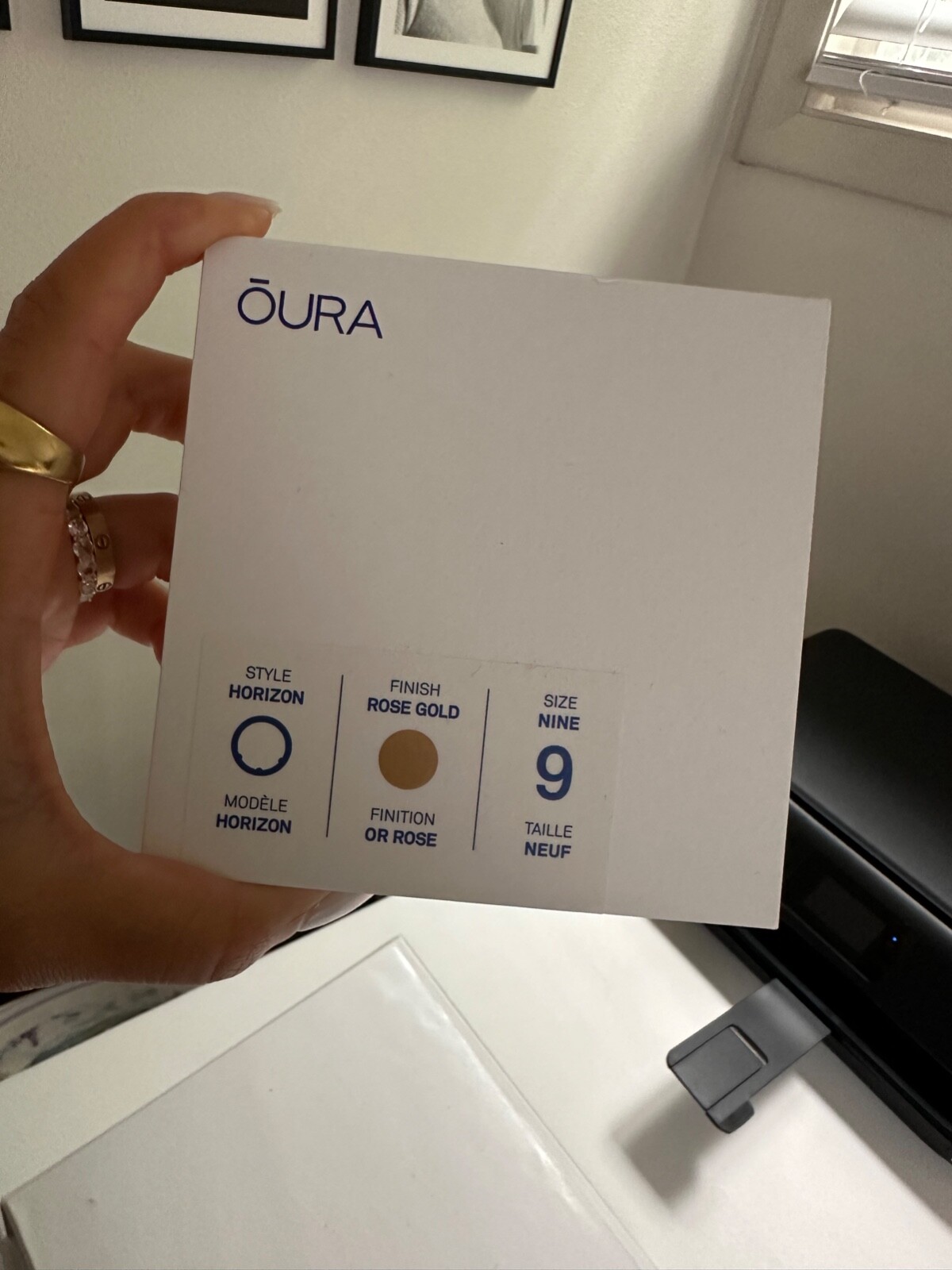 Oura 3世代、 Horizon Rose Gold 、サイズ9(箱なし) Amazon.co.jp: OURA RING オーラリング Horizon model Gen3