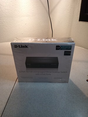 D-Link  DES (DES1008PA) 8-Ports External Switch