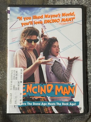 Encino Man (1992, DVD) Pauly Shore Brendan Fraser Sean Astin NEW Fast Shipping 