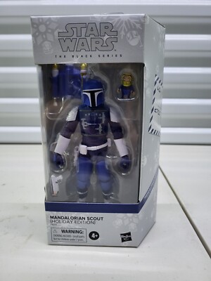 Mandalorian Scout Holiday Edition STAR WARS The Black Series NEW D1