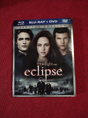 The Twilight Saga: Eclipse (Blu-ray/DVD, 2010, Special Edition, With Slipcover)