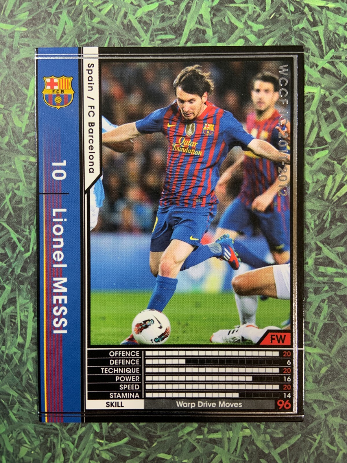 Panini WCCF 2011-12 Lionel Messi FC Barcelona Extra Football
