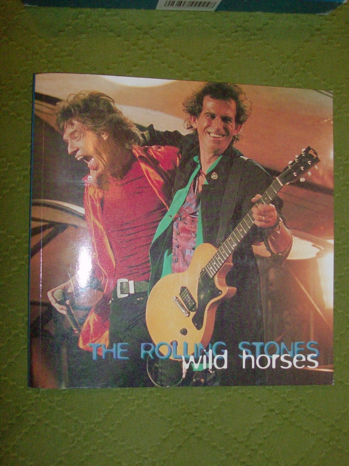 ROLLING STONES WILD HORSES LYRIC BOOK W/ PHOTOS IN BOX UFO MUSIC LTD LONDON 1995
