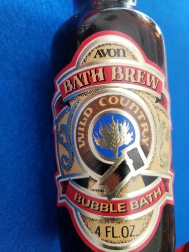 AVON BATH BREW BUBBLE BATH. 4ioz. BOTTLE