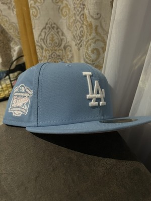 sky blue dodgers hat