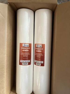 iSpring FP25B High Capacity 20  x 4.5  Water Replacement Cartridges 2 filters