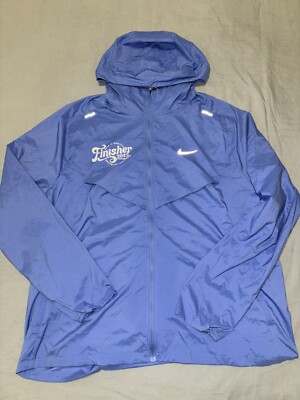 Nike 2023 Chicago Marathon Finisher Repel UV Windrunner Jacket FD2703-450 Sz XL